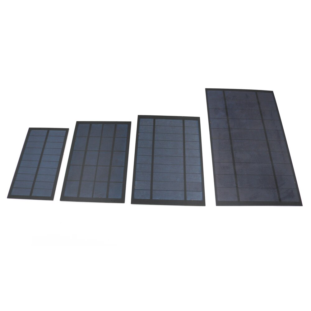 5V 2W 3W 4W 7W Output USB Charger USB Female Port Solar Cell Outdoor 5V Charge Regulators Solar Panel Battery