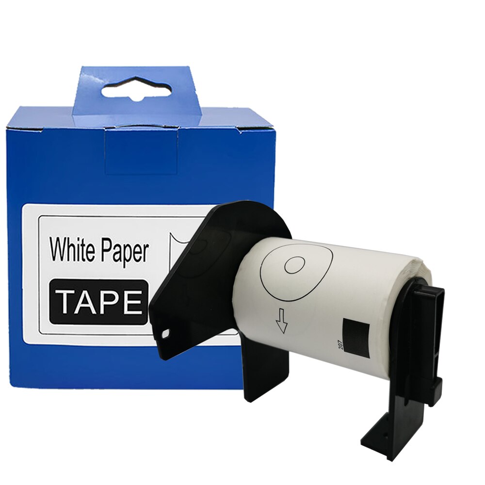 Sonar-Compatible DK-11207 DK 11207 Label 58*58mm Compatible for Brother Label Printer White Paper DK11207 DK-1207 DK207