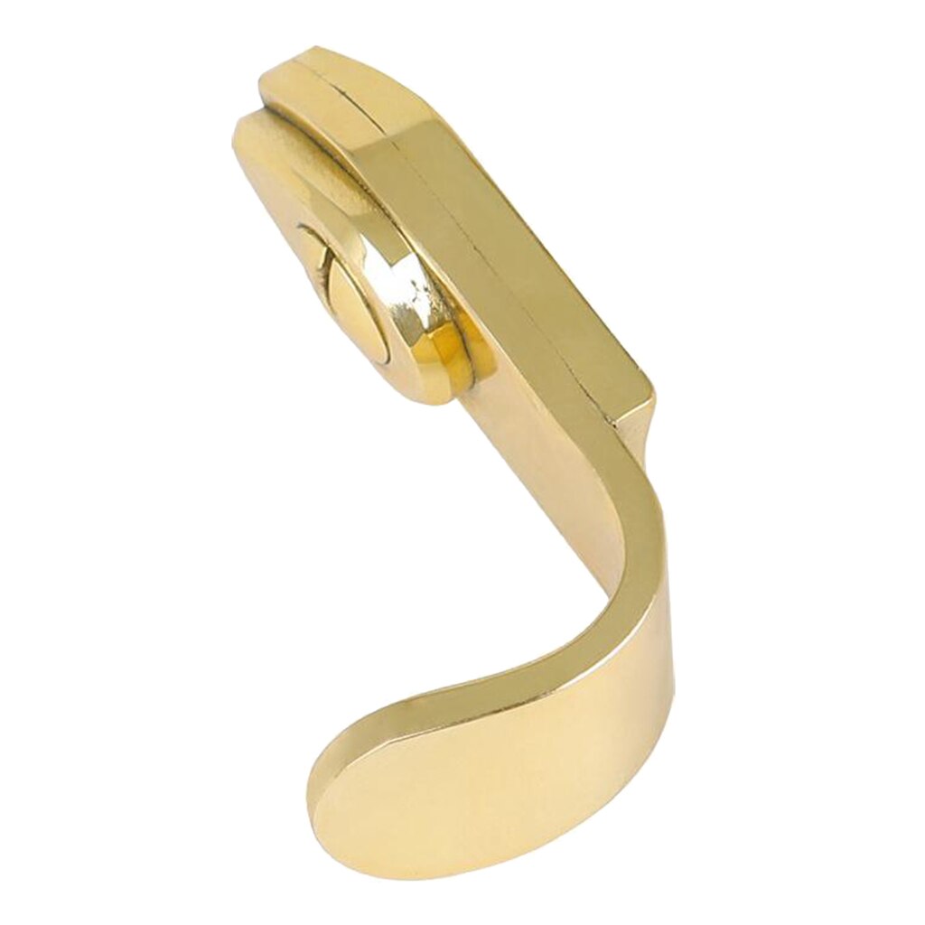 Golden Metal Saxofoon Duim Haak Thumb Rest Accessoire Ondersteuning Voor Alto/Sopraan/Tenor Saxofoon Onderdelen