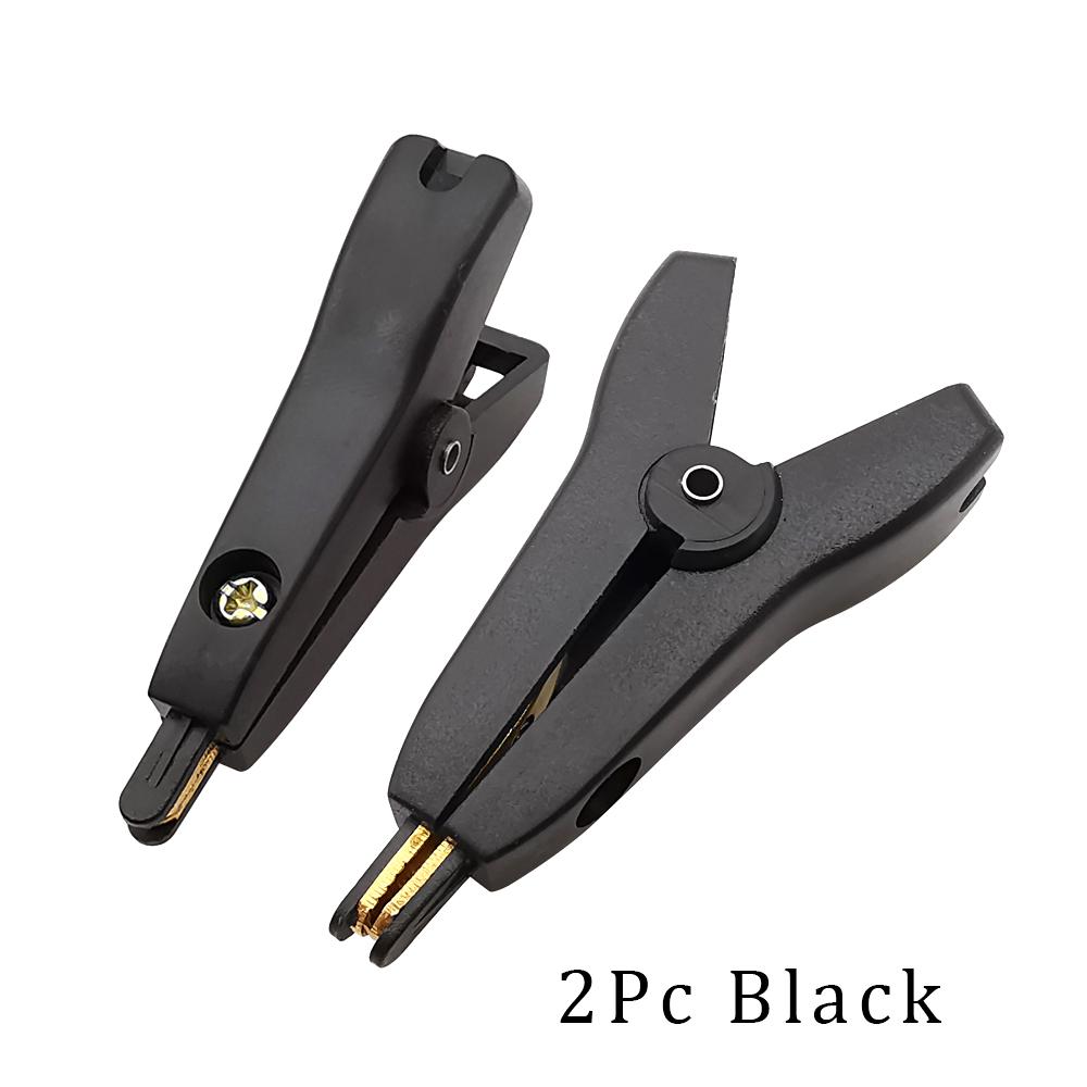 Battery Metal Test Clips Electrical LCR Kelvin Clip Copper Brass Alligator Clamp LCR Kelvin Alligator Clamp Flat Crocodile Clip