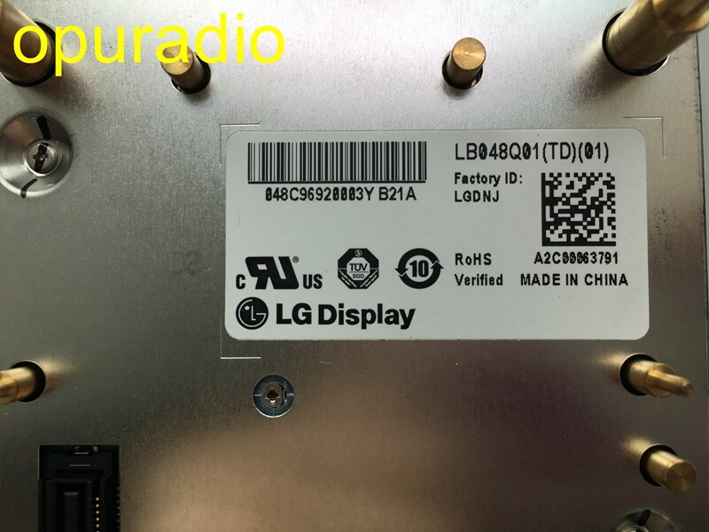 100% neue Original Auto Navigation 4.8 "zoll Kleine LCD Anzeige Bildschirm LB048Q01(TD)(01) LB048Q01-TD01 LB048Q01 TD01 LCD Tafel