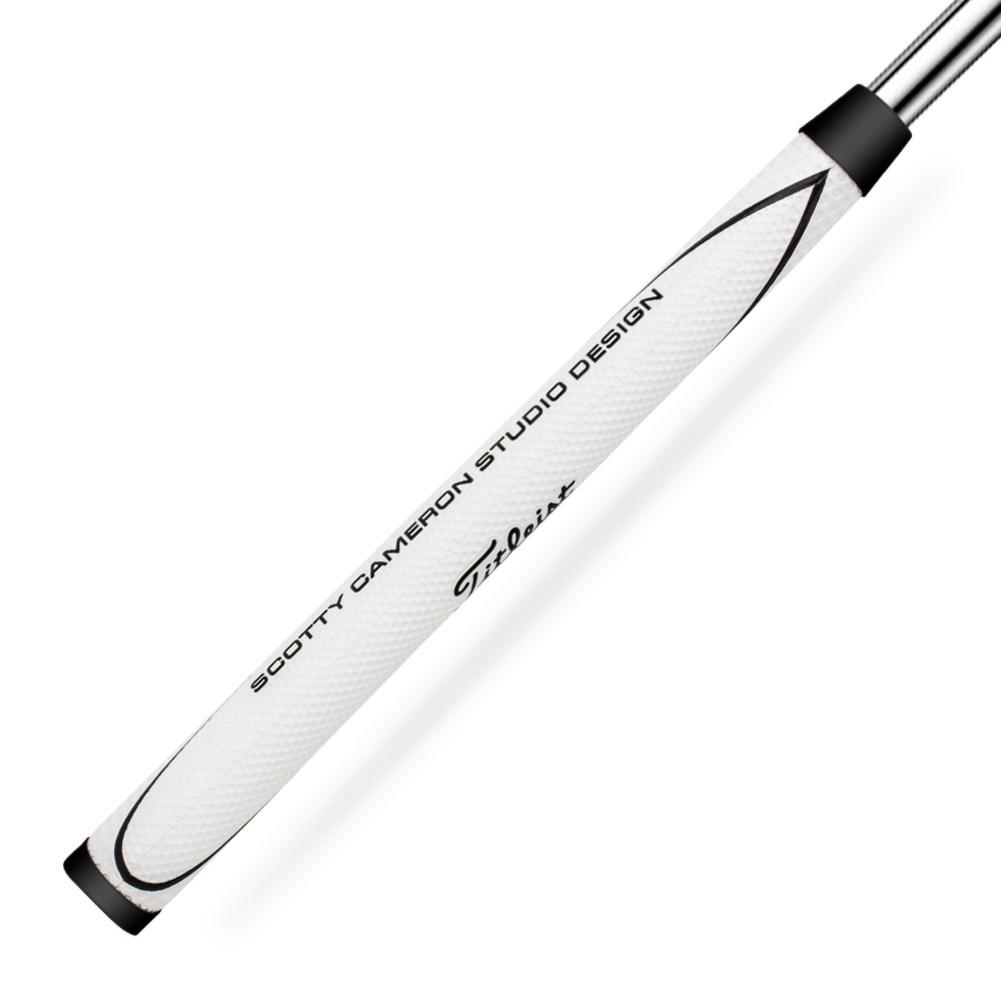 Golf Grips club Grip PU Golf Putter Grip Black Color Grip: White
