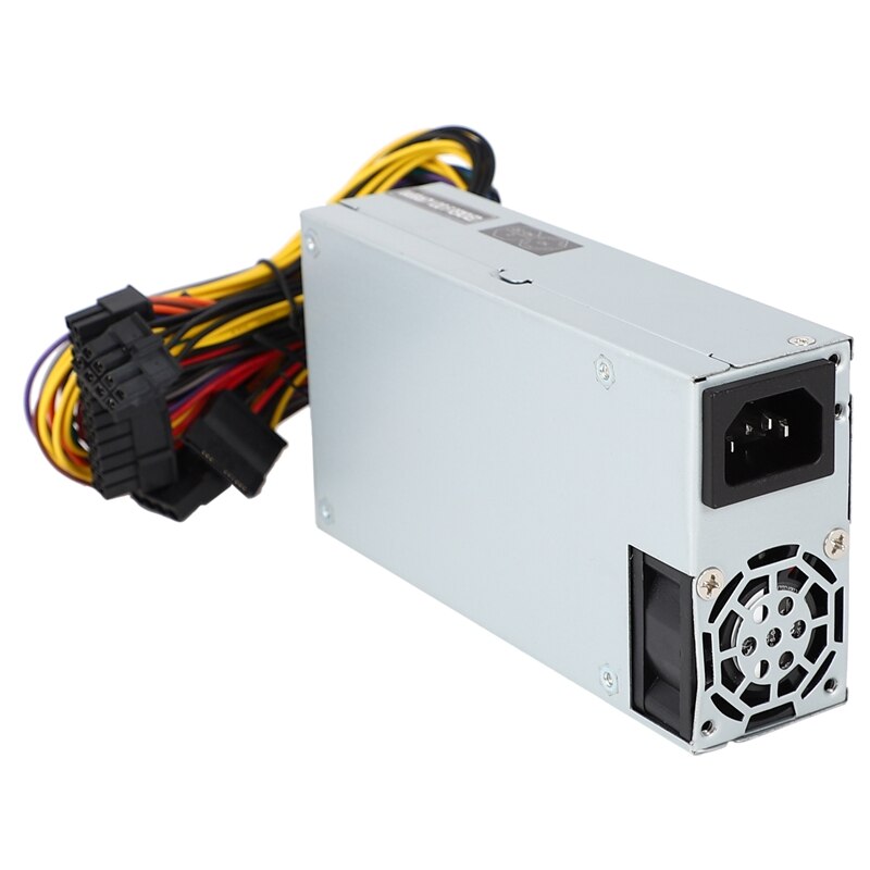 200W IPC Computer Desktop PC Flex Small 1U Chassis Power Desktop Chassis, Suitable for Advertising Queue Machine 100-240V