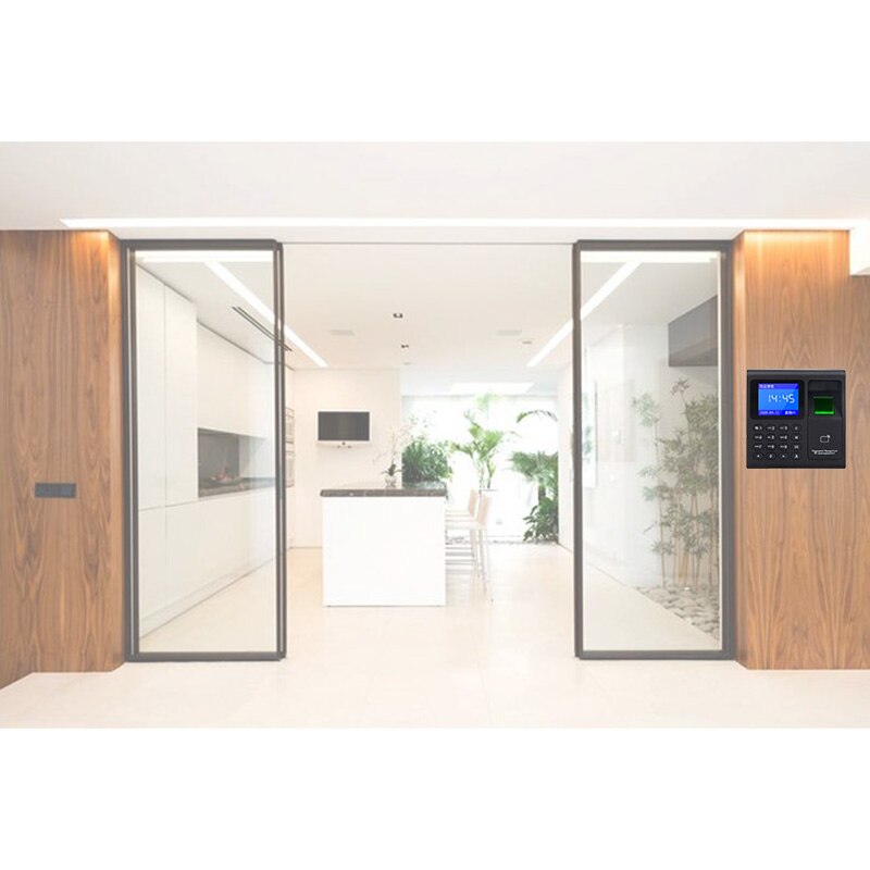 F30-S Fingerprint Access Control Machine Attendance Access Control Machine Glass Door Password Access Control System