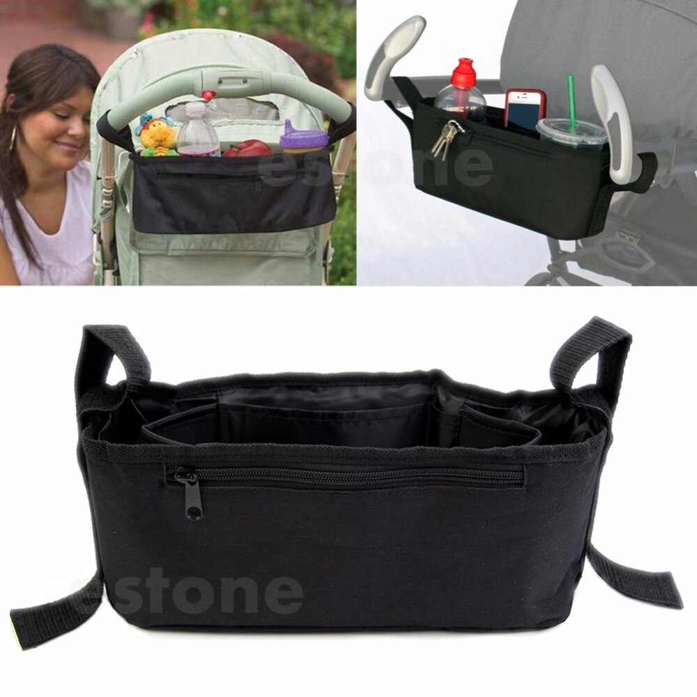 1 st Kinderwagen Wandelwagen Drinken Ouder Lade Organizer Dubbele Bekerhouder Console Telefoon Jogger Voor Baby