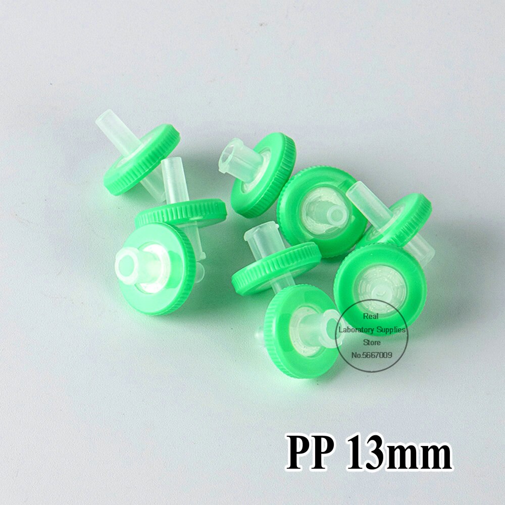 100 Stks/zak Lab 13Mm 25Mm Mce/Nylon/Pp Spuit Filter Filtermillipore Membraan Microporeuze Filtratie