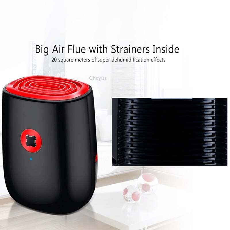 800Ml Electric Air Dehumidifier For Home 25W Mini Household Dehumidifier Portable Cleaning Device Air Dryer Moisture