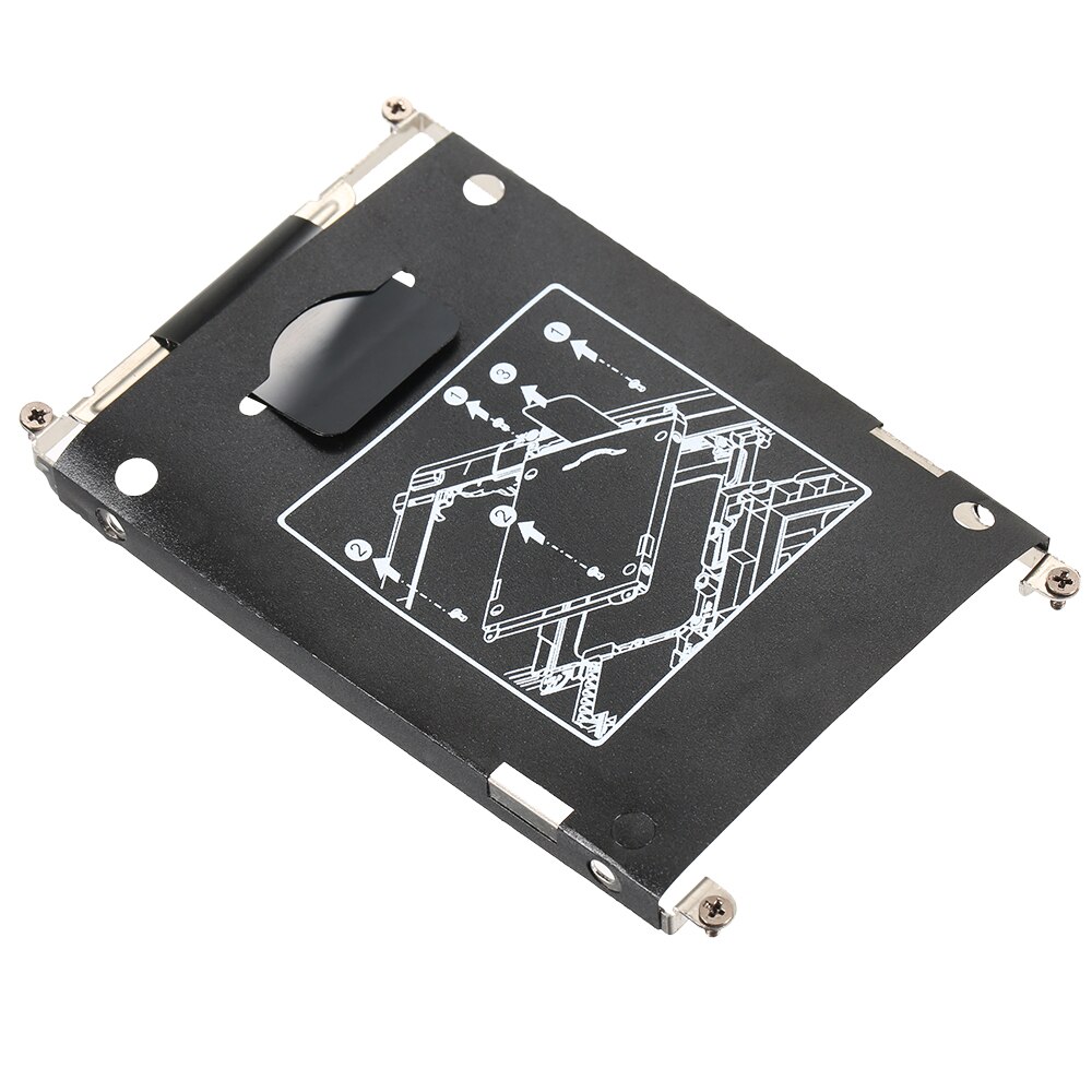 SATA Hard Drive Disk HDD Caddy + Connector for EliteBook 2560P 2570P Series