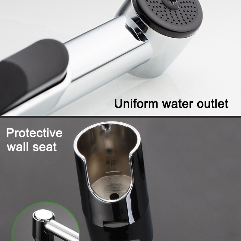 1pcs Hand-held Switch Clean Body Bidet Nozzle Spray Shower Head Toilet Kitchen Garden Flusher NIN668