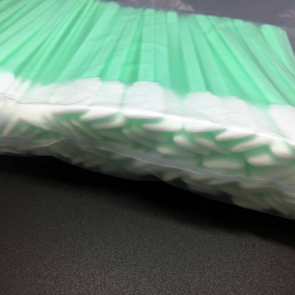 100 Stuks Printer Hoofd Swabs Doek Hoofd Getipt Solvent Swabs Printer Cleaner Foam Spong Doek Hoofd Cleaning Tools