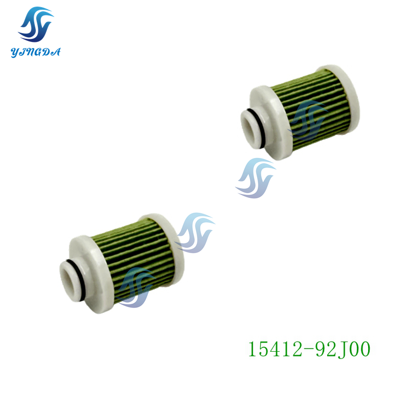 Filtro carburante 15412-92J00 per motore fuoribordo Suzuki 100/115/140/150/175/200 HP 4 tempi A muslimate: limone giallo