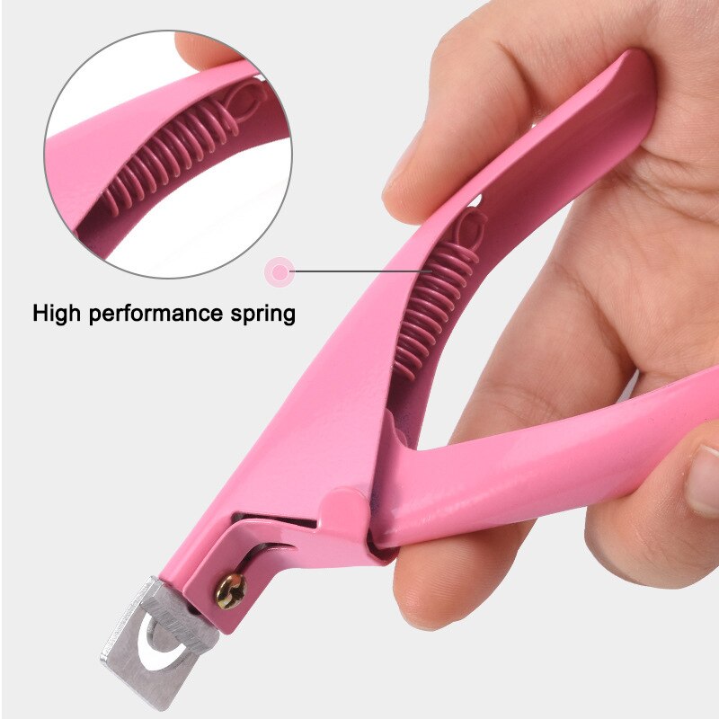 Nail Scissors Manicure False Tips Edge Cutter Art Clipper Durable Trimmer Tool BFC996