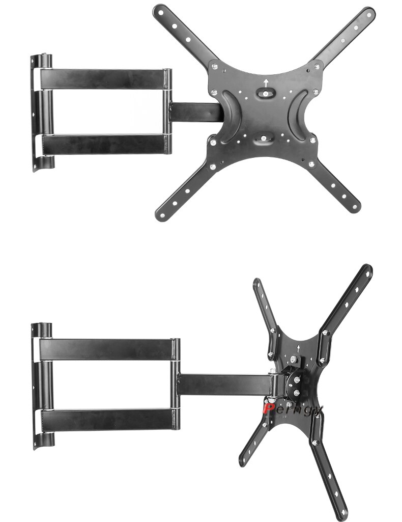 LCD-123AB 35KG 23'-55 inch 3 arms retractable FULL motiontv rotatable bracket swivel tv wall mounts led tv down tv lift