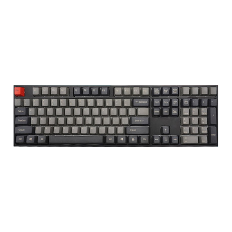 Keycaps Mechanical Gaming Keyboard Keycaps 108 keys Pbt Keycaps For Cherry Keycaps Set Key cap Keyboard caps: Gray