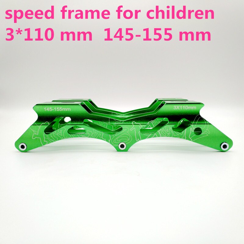 Speed Frame Skate Frame Voor Kinderen 3X110 Mm 145-155 Mm