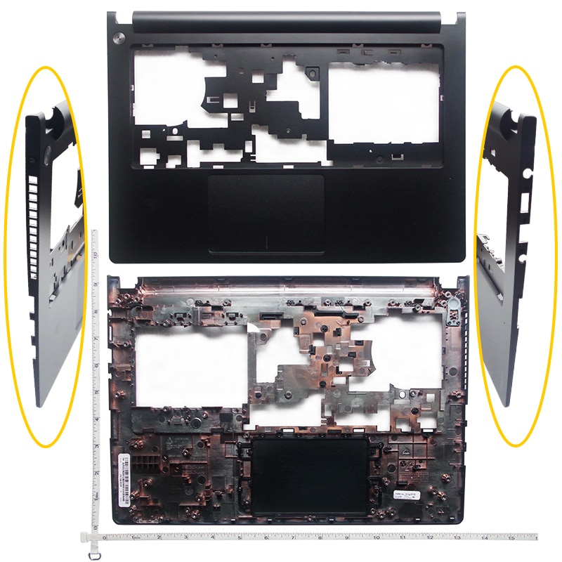 Funda superior para ordenador portátil Lenovo S300 S310 M30-70, cubierta reposamanos, carcasa C, color negro y plateado, AP0S9000110, AP0S9000120, AP0S9000180