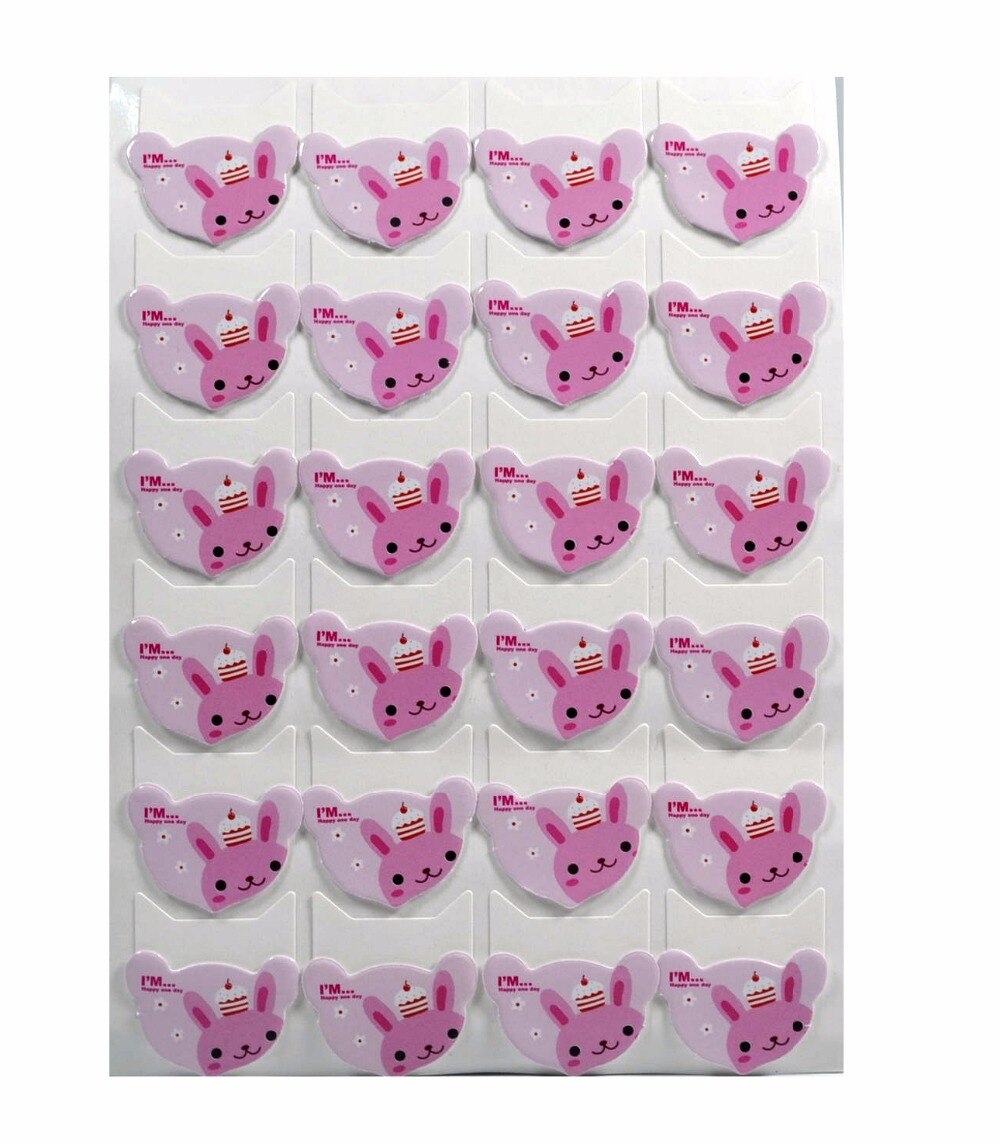 Cartoon Leuke Foto Hoek Stickers Voor DIY Baby Fotoalbum of Scrapbook Album 24 stks/vel