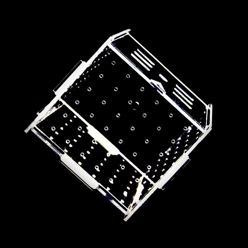 Aquarium Transparent Aquarium Fish Fry Incubator Breeding Box Production Box Single And Double Grid Isolation Network