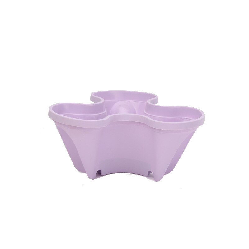 Flower Pot Stackable Planter Garden Strawberry Herb Flower Vegetable Pots Vertical Succulents Plant Pot Bonsai Pot Home Decor: Purple 