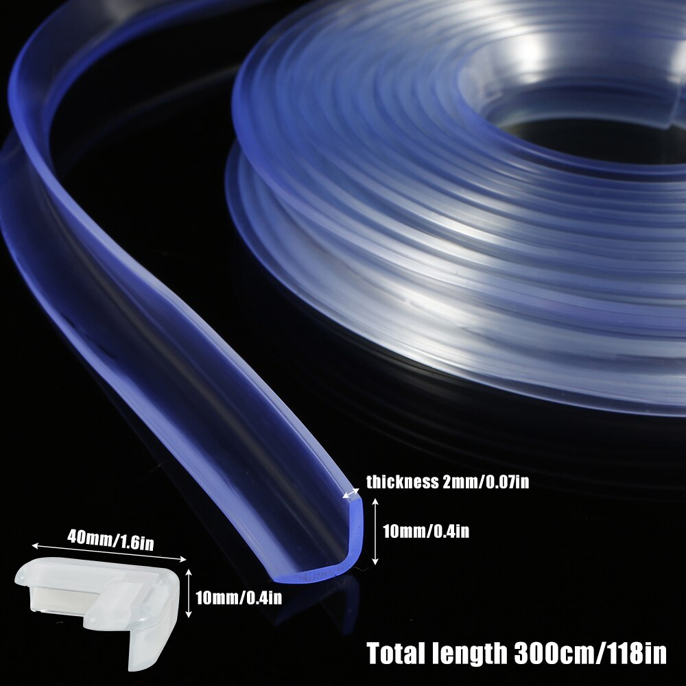 Bord de Table de sécurité pour bébé 3M, bord de bureau Transparent, Protection d'angle pour bébé, anti-Collision, coin de meuble doux