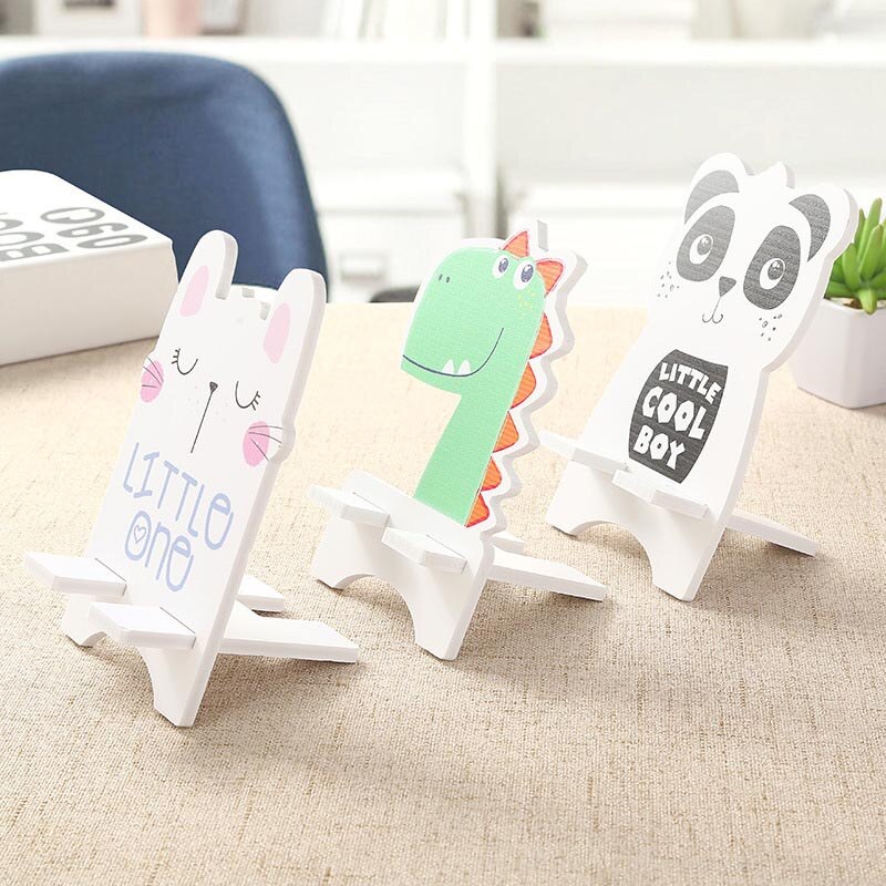 Universal mobile phone holder desktop stand universal desktop tablet mobile phone holder shockproof wooden mobile phone holder
