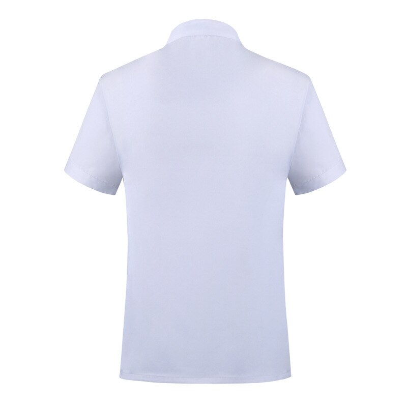 Waiter Uniform Chef Cooks Overalls Hotel Canteen Pastry Chef's Restaurant In The Summer Of Tooling With Short Sleeves