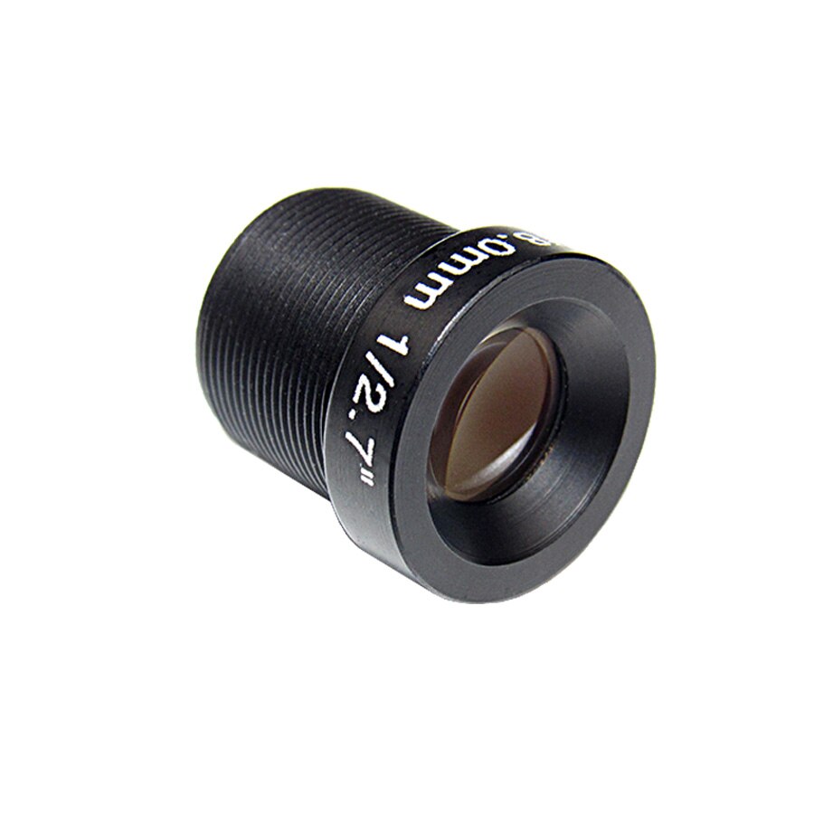 8mm Lens CCTV Camera Lens HD 2.0Megapixel M12 Lens 1/2.7" Image Format Aperture F2.0 for HD Security IP Cameras