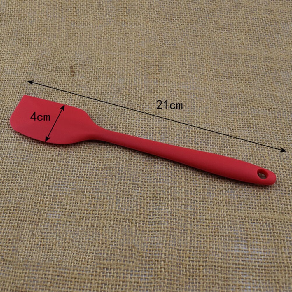 Cocina casera de silicona Flexible Espátulas para tarta espátula para crema herramienta de cocción y horneado