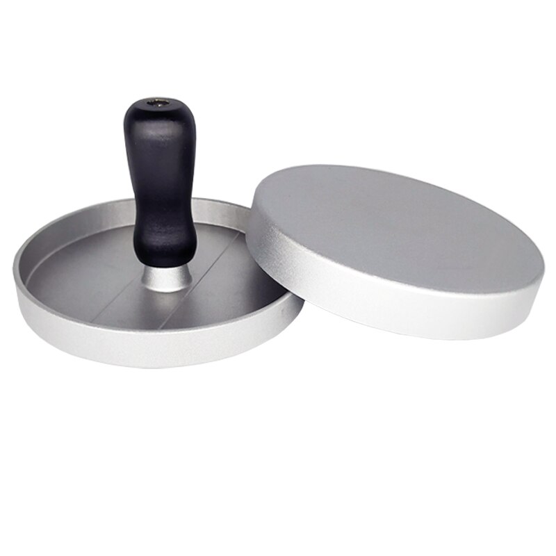 Hamburger Presse Runde bilden Aluminium Legierung 11,9 cm Hamburger Fleisch Rindfleisch Grill Burger Presse Patty Hersteller bilden Fleisch Werkzeuge