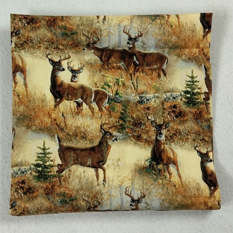 100% Plain Cotton Vivid Brown Elk Deer Fabric Patchwork Dress Cloth Ornament Home Dcecor