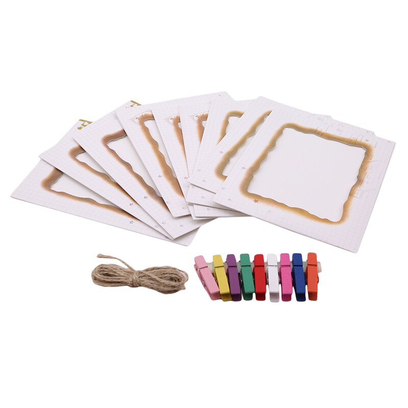 DIY Home Wall Decor Wall Hanging Cartoon Animals Paper Photo Frame For Baby Wedding Photo Frame: Fire