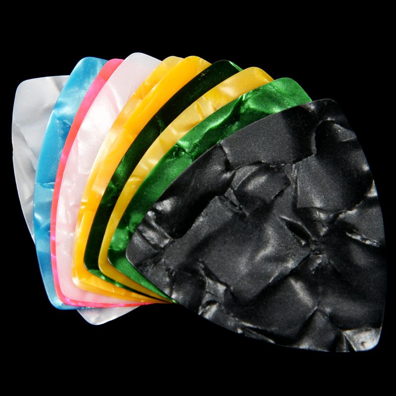 15pcs Alice Celluloid Triangle Guitar Picks Plectrums Mediator 0 46 0 71 0 96 Thickness For Acoustic Electric Guitar Accessories 4000359957610