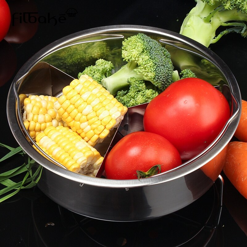Filbake Stainless Steel Steamer Basket Kitchen Egg Steam Rack Compatible With Instant Pot Electric Pressure Cooker Basket