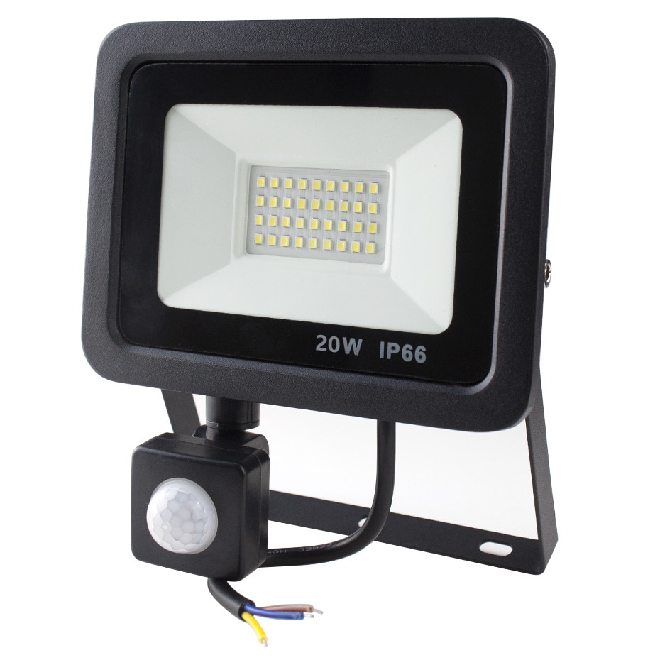 LED Flood Light Motion Sensor 10W 20W 30W 50W Waterproof IP66 220V 230V Flood Light PIR Reflector Projector Outdoor Spotlight