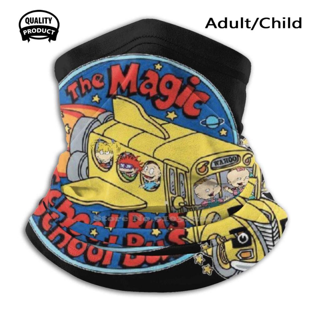 The Magic School Bus Soft Warm Sport Scarf Face Mask The Magic School Bus The Magic School Bus Mrs Frizzle The Bus To The The: Scarf Mask / Child Size