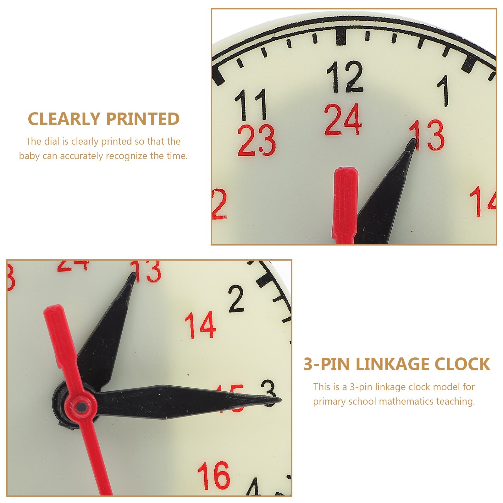 Early Learning Clock Teaching Clock Model Early Education Clock Model Clock for Kids