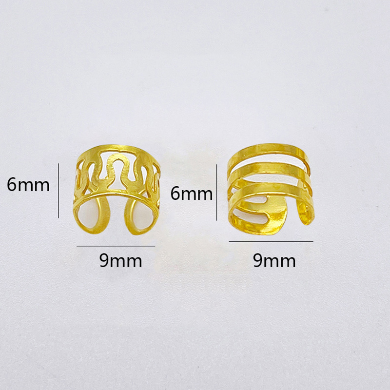 10 unids/lote 6x9mm cuentas doradas y plateadas, cuentas ajustables para trenzas de pelo, anillos trenzados para el cabello, Clips para puños, tubos, herramienta de estilismo de joyería