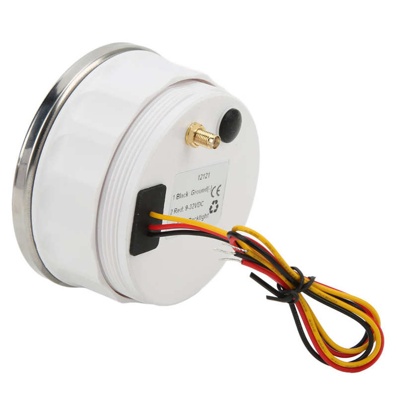 85Mm Gps Snelheidsmeter 0 ‑ 200MPH 0 ‑ 300 Km/h IP67 Waterdichte Digitale Kleurrijke Backlight Kilometerteller Voor Rv Boot gps Velometer