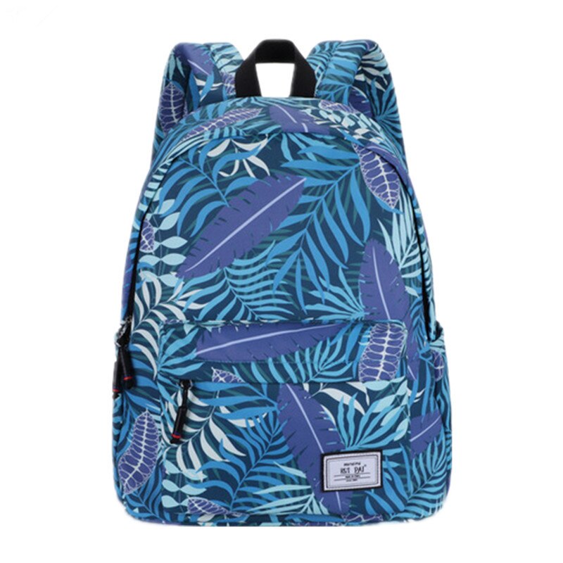 Sac d'école étanche pour adolescent filles femmes sac à dos impression sac à dos Mochila Feminina Escolar voyage sac à dos sac à dos: A