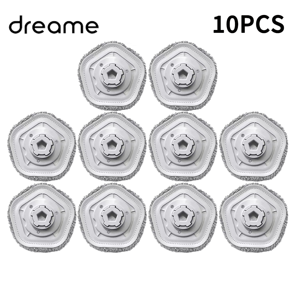Mop Pad Dreame Bot W10 Accessoires Robot Stofzuiger Dreame W10 Pro Vacuüm Zelfreinigend En Dweil Dweil Doek Vervangende Onderdelen: Goud