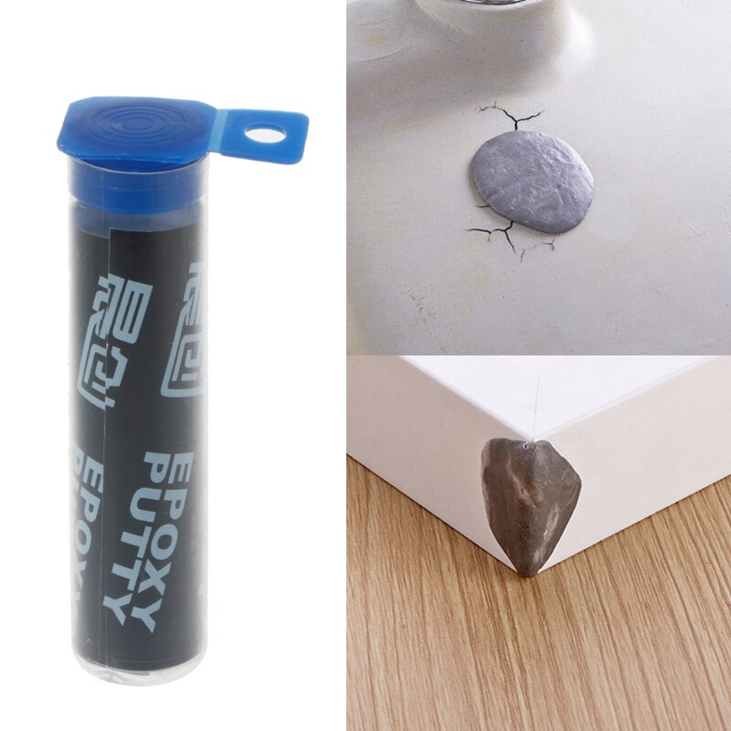 Plumbing Moldable Epoxy Putty Pipe Sealant Tile Fix Silicone Mud For Glass Pipe F3MB