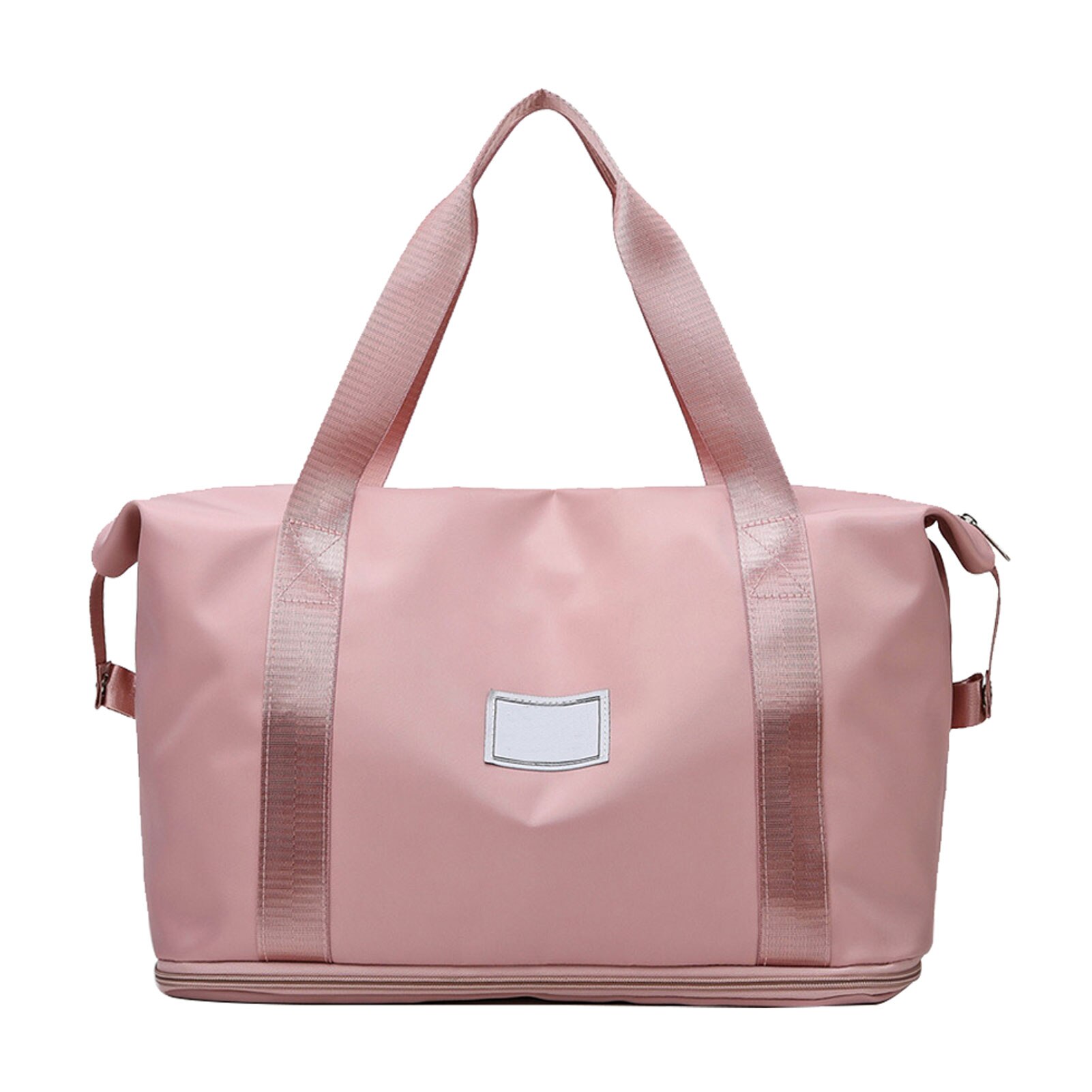 Shopping Waterproof Oxford Cloth Large Capacity Sports Bag Yoga Handbag Wet Pocket Hand Luggage Portable Travel Weekender