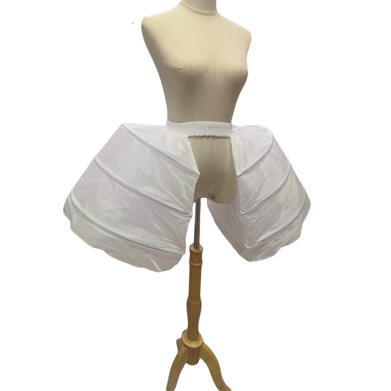 Enagua de aros barroca para vestido de boda Vintage, accesorios de boda, crinolina victoriana, 3 unidades,
