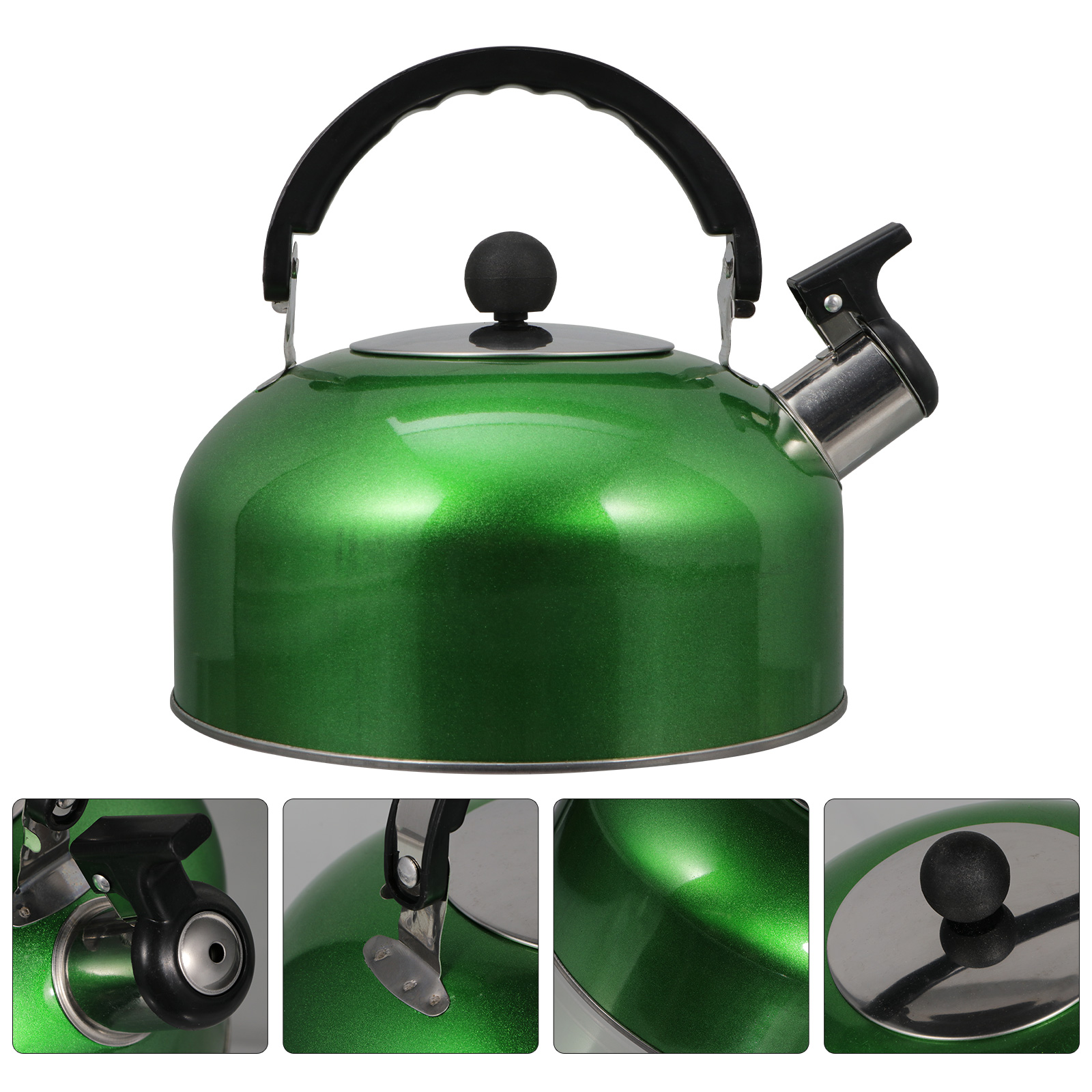 Whistling Theeketel Huishouden Keuken Waterkoker Professionele Fluitketel: Green