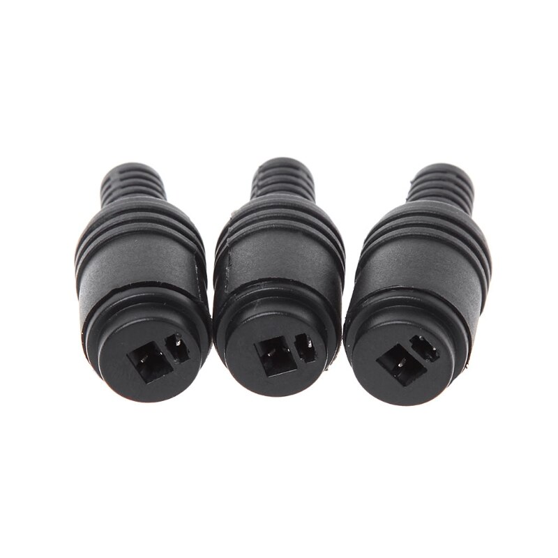 10 Pcs 2 Pin DIN Speaker Plug 2-Pin Plug Hifi Loudspeaker Cable Solder Connector