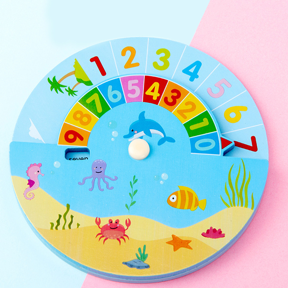 Kids Decomposition Ruler Wooden Addition Ruler Portable Subtraction Ruler