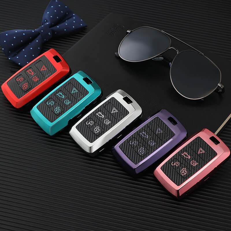 TPU Car Key Cover Full Case For Land Rover Range Rover Sport Evoque Velar Discovery 5 Auto Protective Accessories