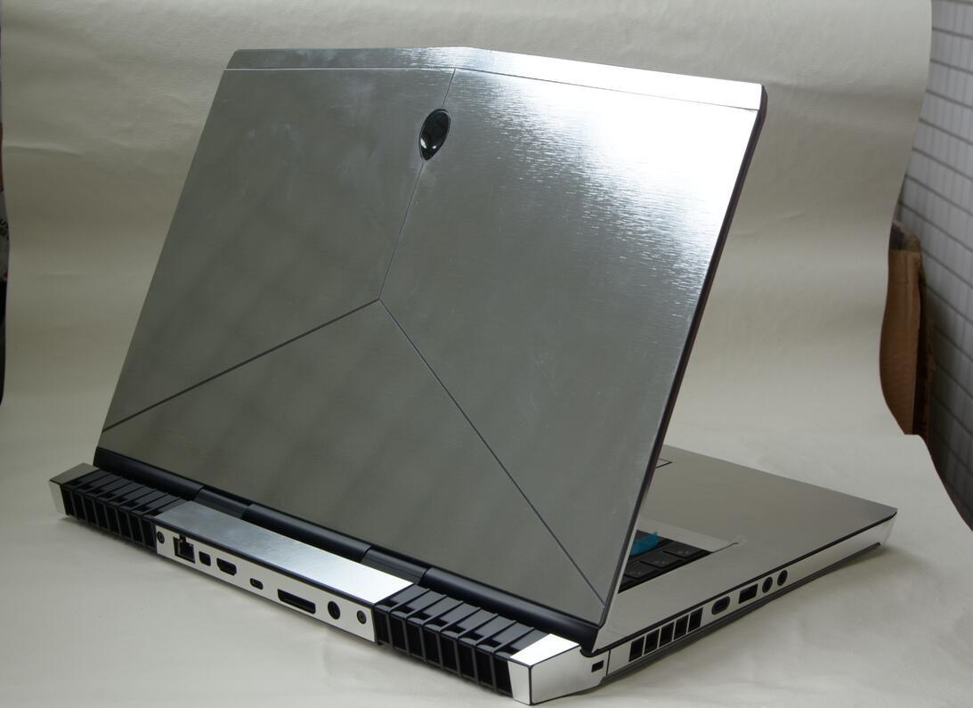 Laptop Aufkleber Haut Aufkleber Kohlenstoff faser Abdeckung Schutz für Alienware 15 R3 ALW15C 15,6-zoll Freisetzung: Splitter gebürstet