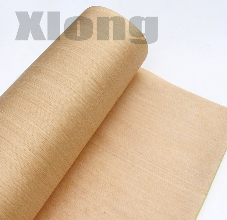 Length:2.5Meters Width:55cm Technology Wood Skin Pear Straight Grain Wood Veneer