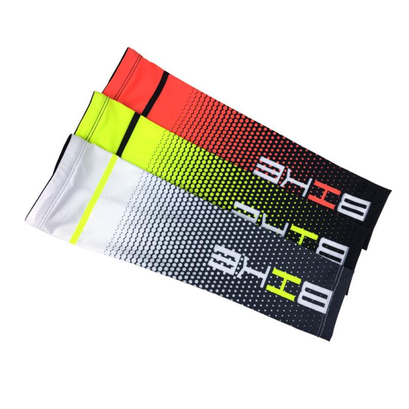 2Pcs Sport Cycling Running Bicycle UV Sun Protection Cuff Cover Protective Arm Sleeve Bike Arm Warmers Sleeves